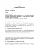 Taller Competencia Genérica Ética