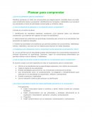 Planear para comprender