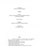 Origen y consecuencias de las desigualdades educativas