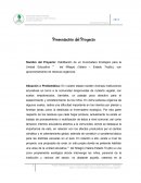 Habilitación de un Invernadero Ecológico para la Unidad Educativa “” del Milagro (Valera – Estado Trujillo), con aprovechamiento de residuos orgánicos