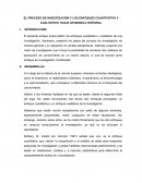 EL PROCESO DE INVESTIGACIÓN Y LOS ENFOQUES CUANTITATIVO Y CUALITATIVO: HACIA UN MODELO INTEGRAL