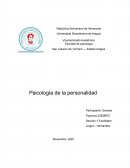Psicología de la personalidad