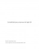 Contabilidad para empresas del siglo XXI