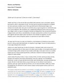 Catequesis ¿Quién soy? ¿En que creo? ¿Cómo es mi vida? ¿ Como estoy?