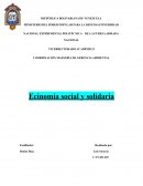 Economía Social y Solidaria