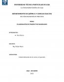 ELABORACIÓN DE PRODUCTOS MARINADOS