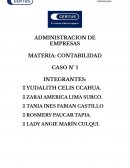 Administracion de empresas.Contabilidad La empresa “Fancy Shoes SAC”