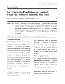 La Orientación Psicológica, un espacio de búsqueda y reflexión necesario para todos