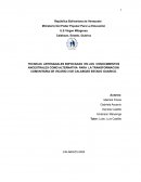 TECNICAS ARTESANALES ENFOCADAS EN LOS CONOCIMIENTOS ANCESTRALES COMO ALTERNATIVA PARA LA TRANSFORMACION COMUNITARIA DE VICARIO 2 DE CALABOZO ESTADO GUARICO