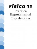 Ley de ohm, sus aplicaciones y potencia eléctrica