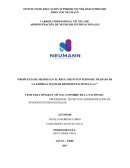 Propuesta de mejora en el reglamento interno de la empresa Matsuri Representaciones S.A.C., 2017