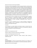 Aplicación de Sistemas de Información Geográfica