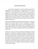 TEORÍAS CONSTRUCTIVISTAS