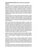 Caso de Derecho Procesal Civil