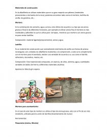 Materiales de contruccion. Página 1