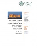 Pericles y cultura Helenica