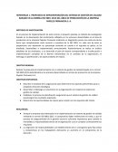 PROPUESTA DE IMPLEMENTACIÓN DEL SISTEMA DE GESTIÓN DE CALIDAD BASADO EN LA NORMA ISO 9001: 2015 DEL ÁREA DE PRODUCCIÓN DE LA EMPRESA PAPELES PRIMAVERA S. A