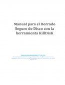 Manual para el Borrado Seguro de Disco con la herramienta KillDisK