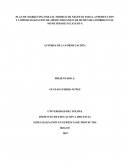 LAN DE MARKETING PARA EL MODELO DE NEGOCIO PARA LA PRODUCCION Y COMERCIALIZACION DE ABONO ORGÁNICO DE HUMUS DE LOMBRIZ