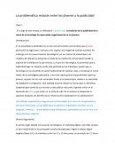 La problemática relación entre los jóvenes y la publicidad