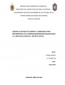 Diseñar e implementar un sistema de compras en la empresa MendezUrrutia$asociados C.A