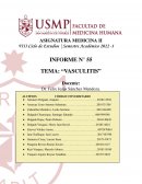 Vasculitis. Relato clínico