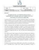 DETERMINACION DE LAS CONDICIONES ÓPTIMAS PARA LA BIODEGRADACIÓN ANAERÓBICA DE LAS AGUA RESIDUCLES DE UNA INDUSTRI DE CAFÉ A ESCALA DE LABORATORIO