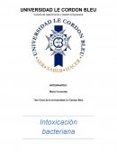 Intoxicacion bacteriana
