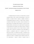 Sobre el régimen de descentralización de Caracas, Venezuela