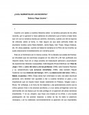 Cuál Narrativa de los Noventa