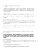 Biologizar la función y el contexto