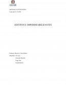 Aditivos e impermeabilizantes