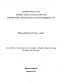 MÓDULO DE EDUCACIÓN PARA LA SALUD