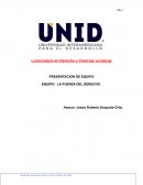 EQUIPO . LA FUERZA DEL DERECHO