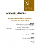 INFORMACION DE IDEA DE NEGOCIO