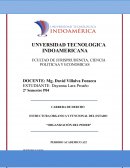 ESTRUCTURA ORGANICA Y FUNCIONAL DEL ESTADO “ORGANIZACIÓN DEL PODER”