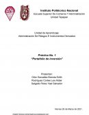 Práctica No. 1 “Portafolio de inversión”