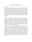 Presupuesto en Base Cero