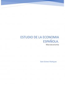 Estudio Economía Española. Página 1