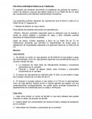 POLÍTICA CONTABLE PARA CAJA Y BANCOS