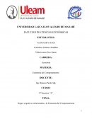 Sesgos cognitivos relacionados a la Economía del Comportamiento