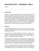 Educación Cívica - programa FINES II