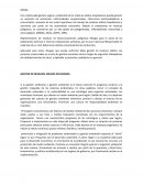 GESTION DE RESIDUOS SOLIDOS PELIGROSOS