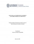 EFECTO DE LAS FUSIONES DE PLATAFORMAS (TWO-SIDED MARKETS) EN BIENESTAR