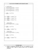 CÁLCULOS E INTERPRETACIÓN DE RESULTADOS