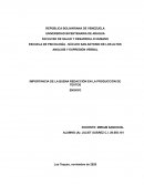 Importancia de la buena redacción de textos