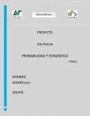 MECATRÓNICA Probabilidad y estadística