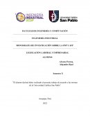 MONOGRAFÍA DE INVESTIGACIÓN SOBRE LA ONP Y AFP . LEGISLACIÓN LABORAL Y EMPRESARIAL