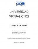 PROYECTO MODULAR DISEÑO DE PLANTA