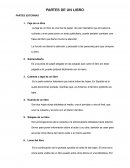 PARTES DEL LIBRO